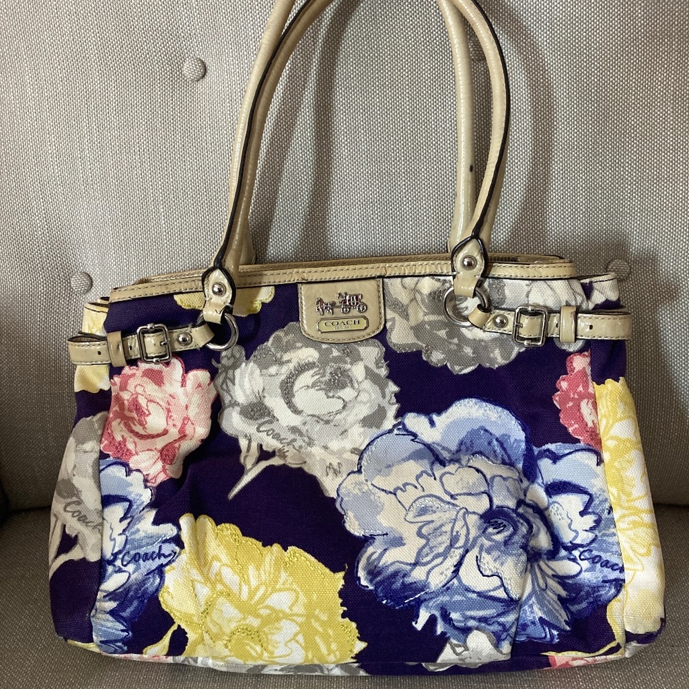 Coach Bag Madison Maggie Kara Floral Hand Bag